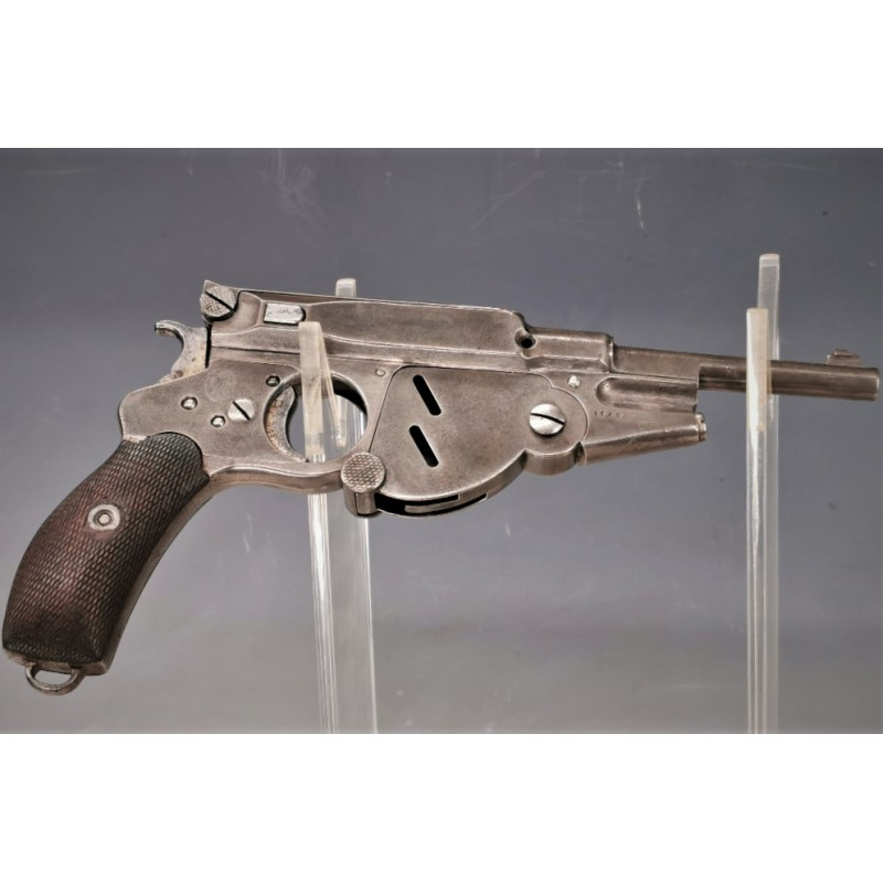 Handguns PISTOLET BERGMANN N°4 modèle 1896 calibre 8mm Bergmann {PRODUCT_REFERENCE} - 1