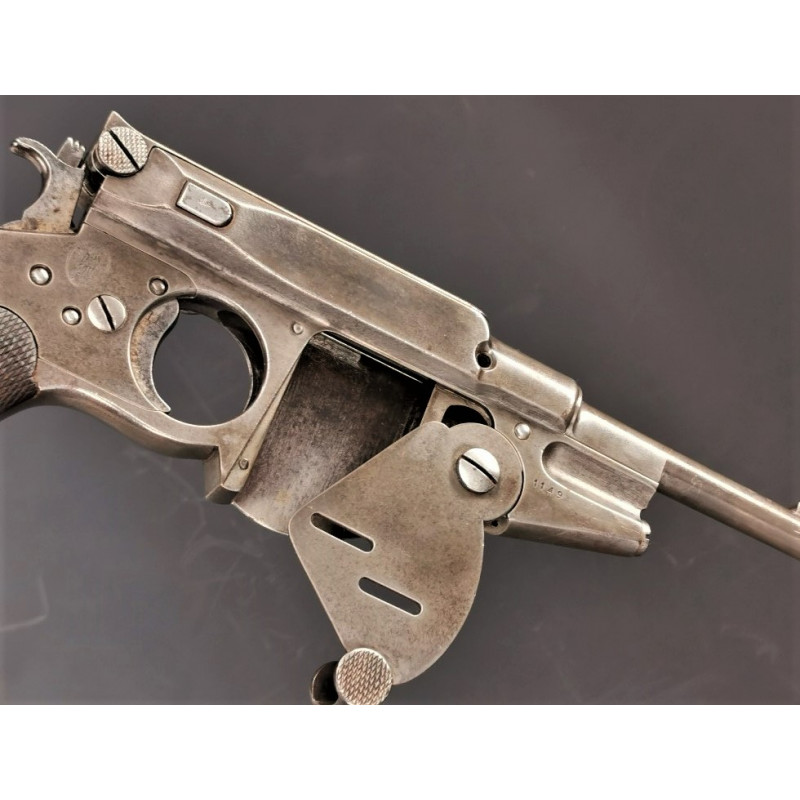 Handguns PISTOLET BERGMANN N°4 modèle 1896 calibre 8mm Bergmann {PRODUCT_REFERENCE} - 13