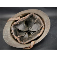 Militaria CASQUE ADRIAN  THAI du SIAM  modèle 26 - Thaillande seconde Guerre Mondiale {PRODUCT_REFERENCE} - 5