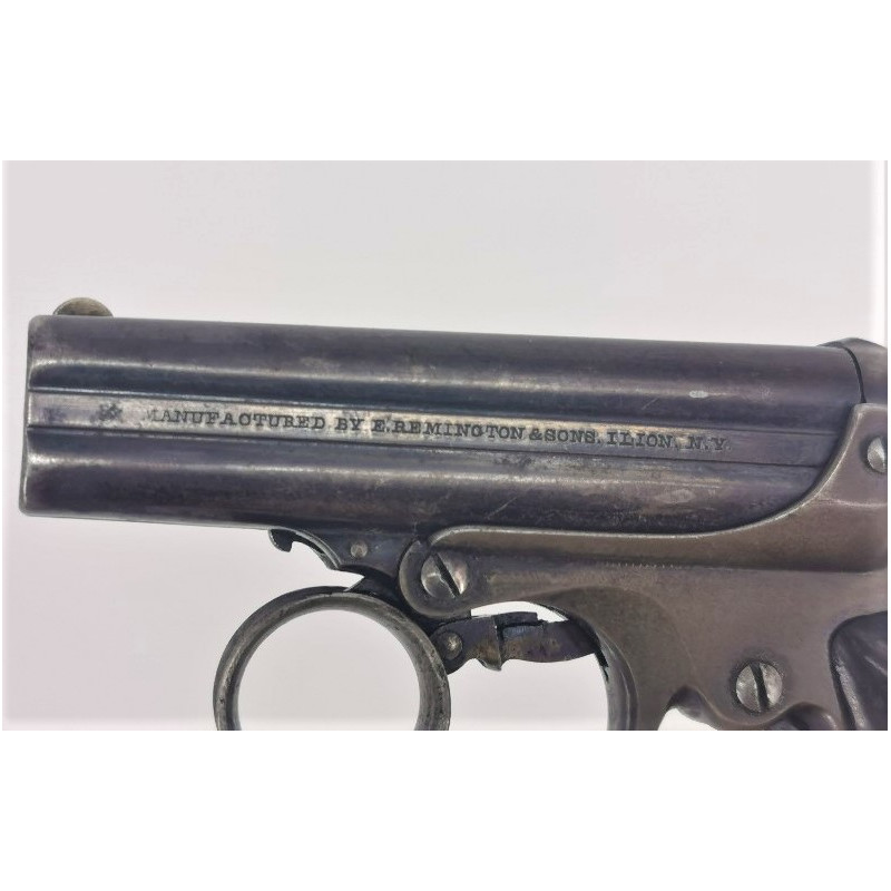 Armes de Poing PISTOLET REMIGTON ELLIOT 4 Canons Modèle 1863 Calibre 32 RF  - US XIXè {PRODUCT_REFERENCE} - 6