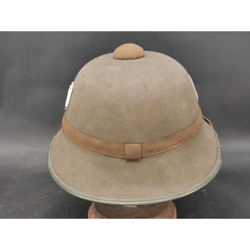 Militaria CASQUE TROPICAL M42 GERMAN HEER SUD FRONT AFRIKA KORPS 1942 - Allemange WW2 {PRODUCT_REFERENCE} - 5