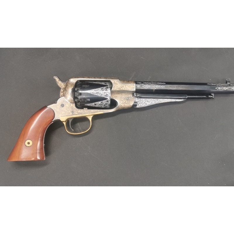 Handguns REVOLVER REMINGTON 1858 par PIETTA Calibre 44 à percussion - Italie XXè {PRODUCT_REFERENCE} - 1