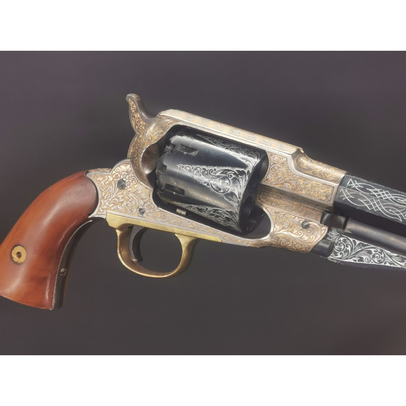 Handguns REVOLVER REMINGTON 1858 par PIETTA Calibre 44 à percussion - Italie XXè {PRODUCT_REFERENCE} - 7
