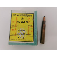 Chasse & Tir sportif BOITE 10 MUNITIONS NEROXIN TCHEQUE CALIBRE 8 X 64 S CARTOUCHES NEUVES ANNEES 80 {PRODUCT_REFERENCE} - 2