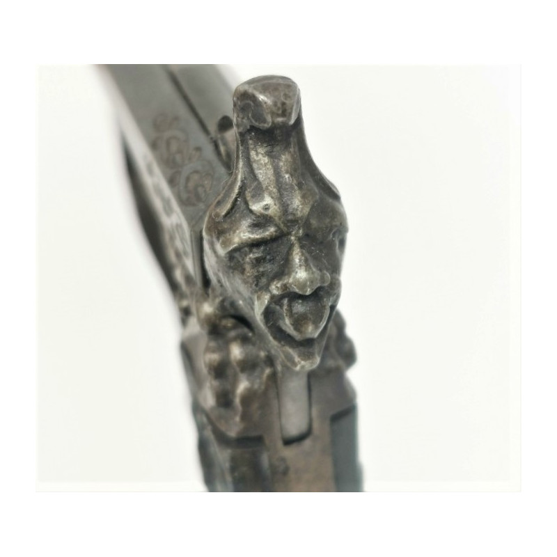 Armes de Poing RARISSIME PISTOLET DELVIGNE Calibre 6mm Flobert type Renaissance vers 1870  - France XIXè {PRODUCT_REFERENCE} - 3