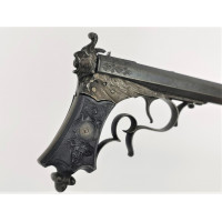 Handguns PISTOLET DELVIGNE 6mm flobert type Renaissance - France XIXè {PRODUCT_REFERENCE} - 7