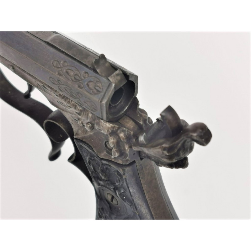 Handguns PISTOLET DELVIGNE 6mm flobert type Renaissance - France XIXè {PRODUCT_REFERENCE} - 10