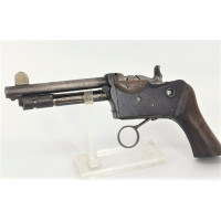 Armes de Poing RARE PISTOLET MARIUS BERGER modèle 1881 A LEVIER SOUS GARDE MAGASIN TUBULAIRE type VOLCANIC - France XIXè {PRODUC