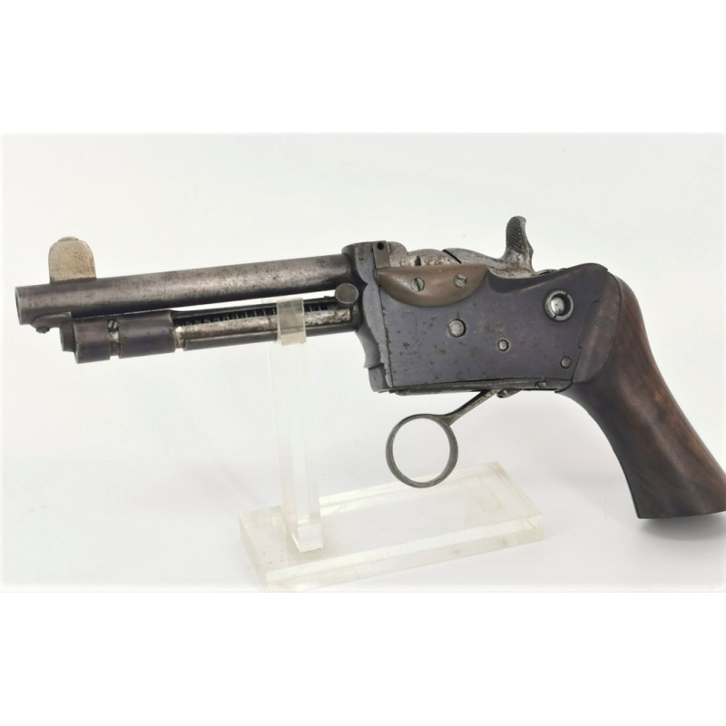 Handguns RARE PISTOLET MARIUS BERGER 1881 à LEVIER SOUS GARDE MAGASIN TUBULAIRE - France XIXè {PRODUCT_REFERENCE} - 1