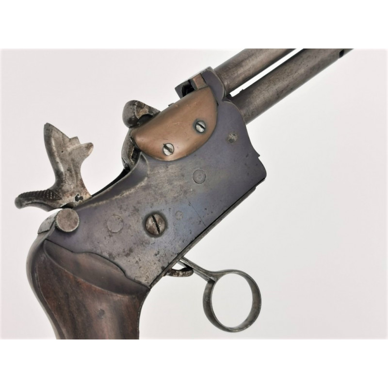 Handguns RARE PISTOLET MARIUS BERGER 1881 à LEVIER SOUS GARDE MAGASIN TUBULAIRE - France XIXè {PRODUCT_REFERENCE} - 8