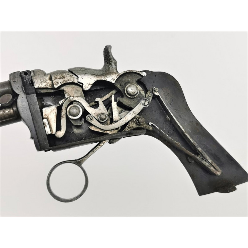 Handguns RARE PISTOLET MARIUS BERGER 1881 à LEVIER SOUS GARDE MAGASIN TUBULAIRE - France XIXè {PRODUCT_REFERENCE} - 12