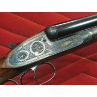 Chasse & Tir sportif PAIRE FUSILS type MAISONNIAL PLATINES ANGLAISE PURDEY ou HOLLAND Canons HEURTIER SAINT EITIENNE Calibre 12/