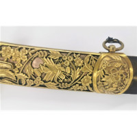 Armes Blanches SABRE DE GÉNÉRAL LUXUEUX Shamshir RETOUR D’ÉGYPTE - FRANCE ou Angleterre débutXIXè {PRODUCT_REFERENCE} - 14