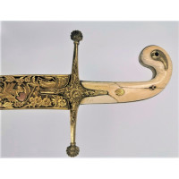 Armes Blanches SABRE DE GÉNÉRAL LUXUEUX Shamshir RETOUR D’ÉGYPTE - FRANCE ou Angleterre débutXIXè {PRODUCT_REFERENCE} - 22