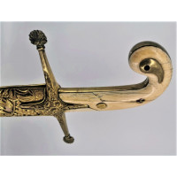 Armes Blanches SABRE DE GÉNÉRAL LUXUEUX Shamshir RETOUR D’ÉGYPTE - FRANCE ou Angleterre débutXIXè {PRODUCT_REFERENCE} - 23