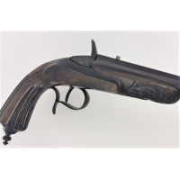 Armes de Poing FLOBERT INVENTEUR BREVETE A PARIS  PISTOLET DE TIR DE SALON CALIBRE 6MM ANNULAIRE - FRANCE XIXè {PRODUCT_REFERENC