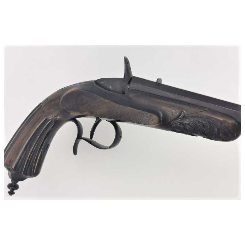 Handguns PISTOLET FLOBERT TIR DE SALON CALIBRE 6MM ANNULAIRE - Belgique XIXè {PRODUCT_REFERENCE} - 9