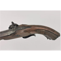 Armes de Poing DEVISME PISTOLET DE DUEL à PERCUSSION Calibre 12mm vers 1840 fini par SOTIAU Fils à Metz- France XIXè {PRODUCT_RE
