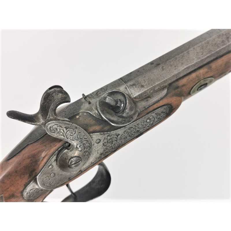 Handguns DEVISME à PARIS PISTOLET DE DUEL à PERCUSSION Calibre 12MM vers 1840 - France XIXè {PRODUCT_REFERENCE} - 2
