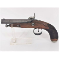 Armes de Poing PISTOLET A PERCUSSION D'OFFICIER vers 1840 DAMAS Rayures Cheveux - FRANCE XIXè {PRODUCT_REFERENCE} - 2