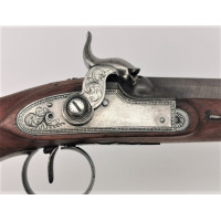 Handguns PISTOLET A PERCUSSION D'OFFICIER vers 1830 - 40 DAMAS - FRANCE XIXè {PRODUCT_REFERENCE} - 7