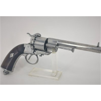 Armes de Poing REVOLVER LEFAUCHEUX Modèle 1854 Civil Calibre 12mm à Broche - France second Empire {PRODUCT_REFERENCE} - 1