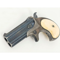 Handguns PISTOLET REMINGTON DOUBLE DERRINGER OVER UNDER Calibre 41 RF / Annulaire - USA XIXè {PRODUCT_REFERENCE} - 2