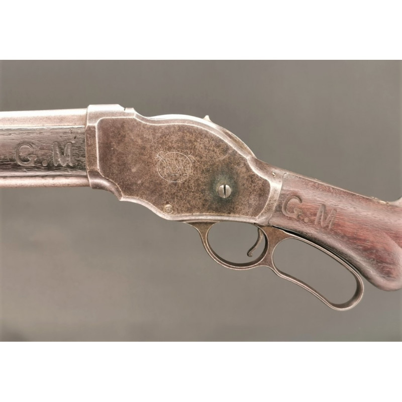 Armes Longues FUSIL WINCHESTER modèle 1887 SHOTGUN Calibre 12 / 70 à Levier sous Garde - USA XIXè {PRODUCT_REFERENCE} - 2