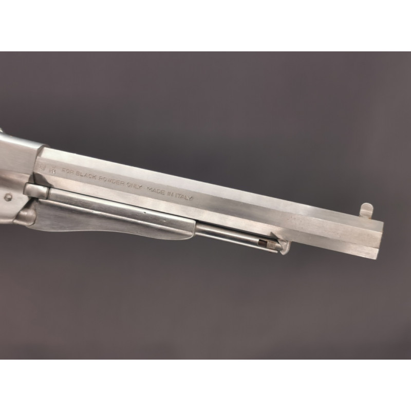 Handguns REVOLVER REMINGTON 1858 INOX Cal 44 UBERTI REPRODUCTION ITALIE XXè {PRODUCT_REFERENCE} - 4