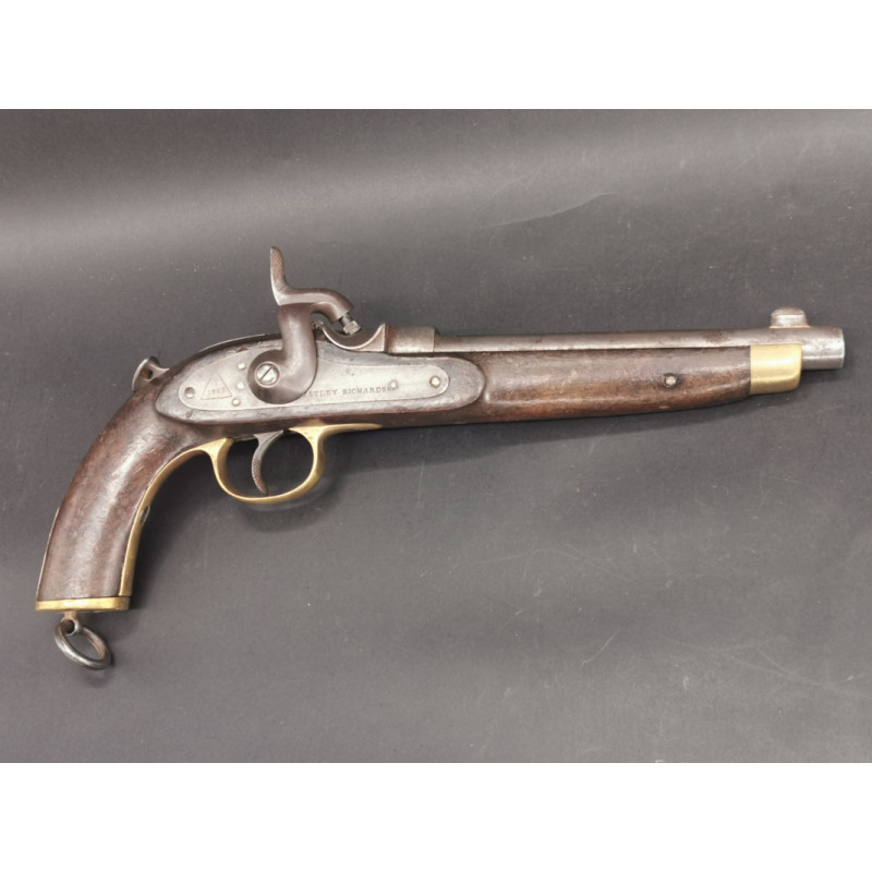 Handguns PISTOLET A TABATIERE WESTLEY RICHARDS MONKEY TRAIL 1867 - 1882 Calibre 451 - GB XIXè {PRODUCT_REFERENCE} - 1