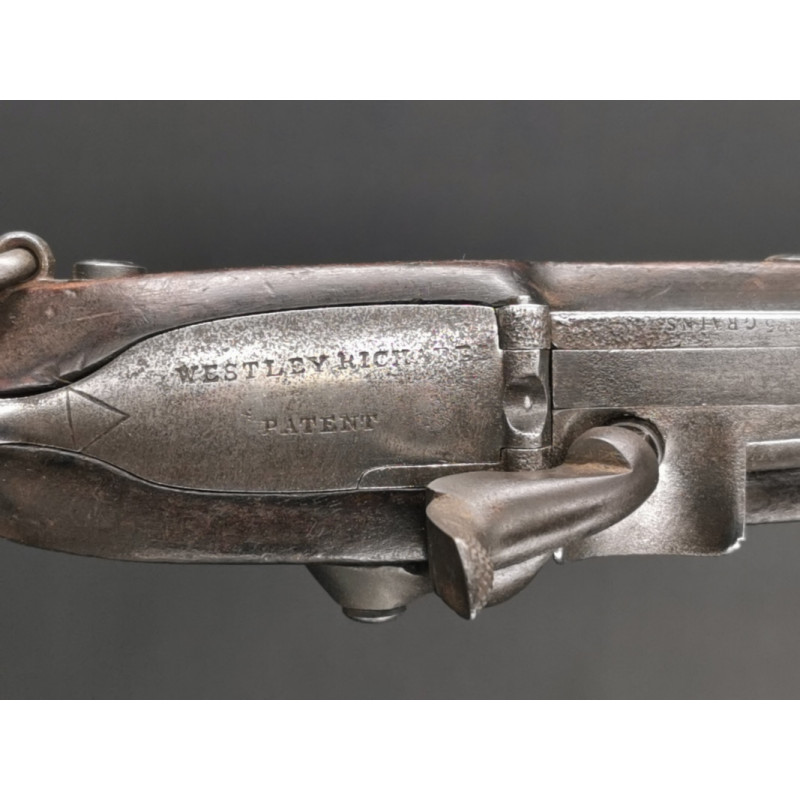 Handguns PISTOLET A TABATIERE WESTLEY RICHARDS MONKEY TRAIL 1867 - 1882 Calibre 451 - GB XIXè {PRODUCT_REFERENCE} - 4