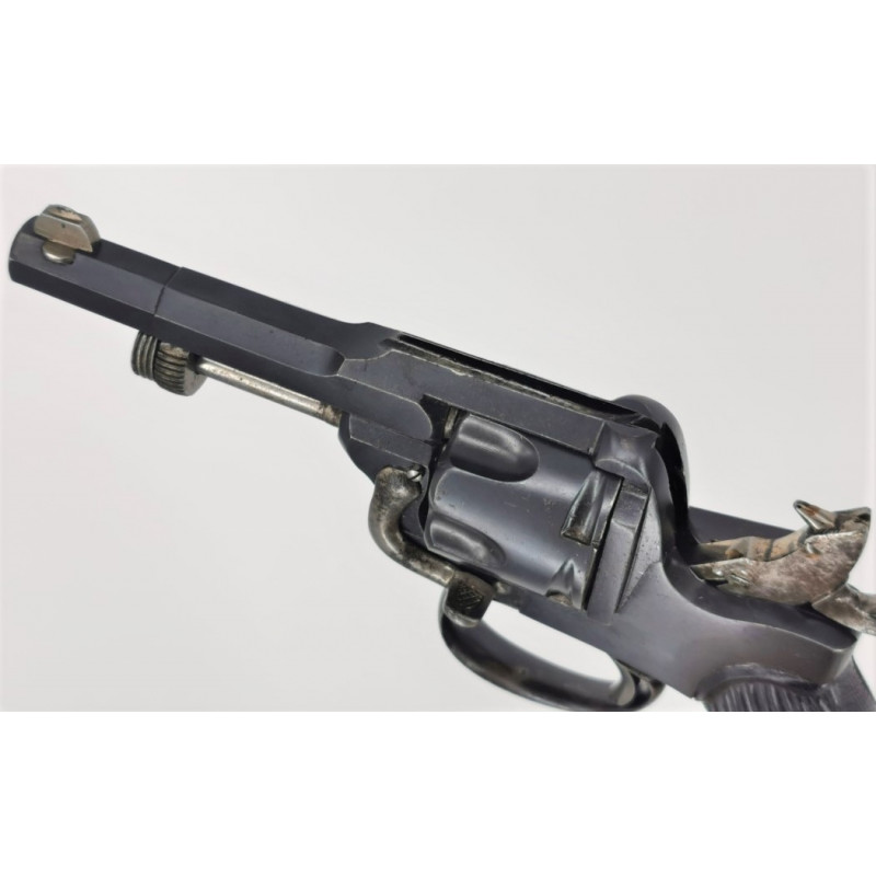 Handguns REVOLVER FAGNUS MAQUAIRE Liégeois Calibre 320 avec ETUI CUIR  - BELGIQUE XIXè {PRODUCT_REFERENCE} - 9