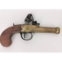 Handguns PISTOLET DE POCHE OFFICIER DE MARINE FIN XVIIIè Calibre 11mm - FRANCE ANCIEN REGIME {PRODUCT_REFERENCE} - 1