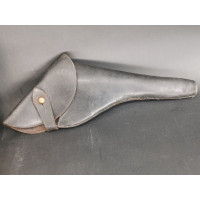 Armes de Poing WEBLEY GOUVERNEMENT  ARMY REVOLVER  modèle 1896  en valise cuir 1906  Calibre 455 / 450 et 22 Morris - GB XIXè {P