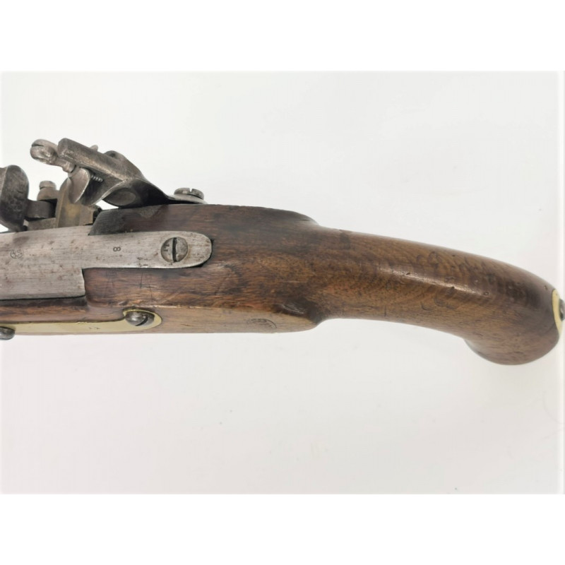 Handguns PISTOLET AUTRICHIEN MODELE 1851 TRANSFORMER A SILEX EN BELGIQUE - AUTRICHE 19è {PRODUCT_REFERENCE} - 8