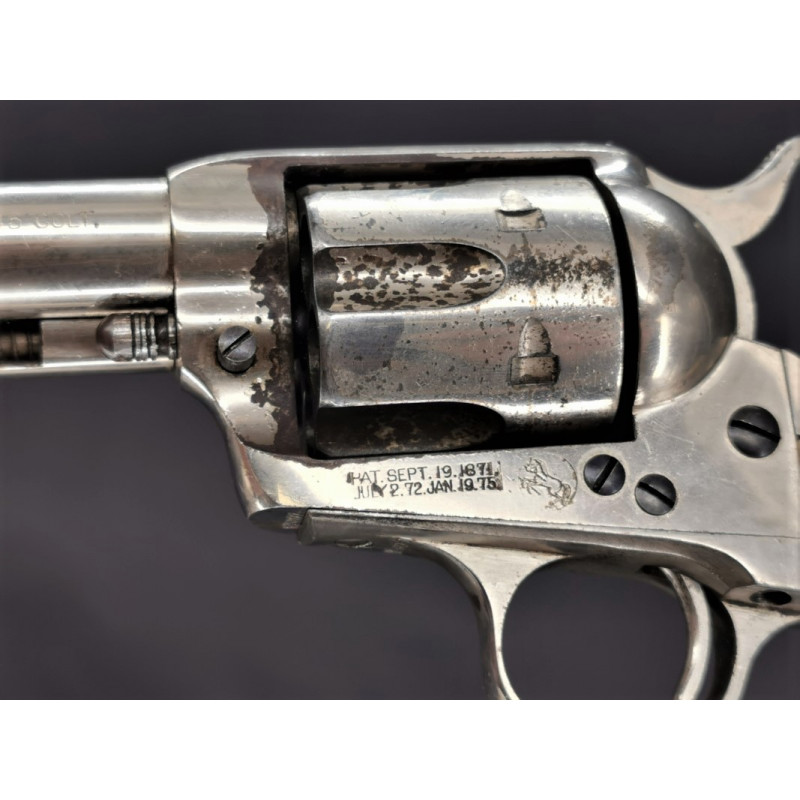 Handguns REVOLVER COLT SAA SINGLE ACTION ARMY MODEL 1873 de 1899 Calibre 45LC Long Colt - USA XIXè {PRODUCT_REFERENCE} - 3