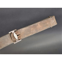 Militaria BRETELLE  G98  WW1 FUSIL GEWEHR 98G en Cuir brun - ALLEMAGNE PREMIERE GUERRE MONDIALE {PRODUCT_REFERENCE} - 4