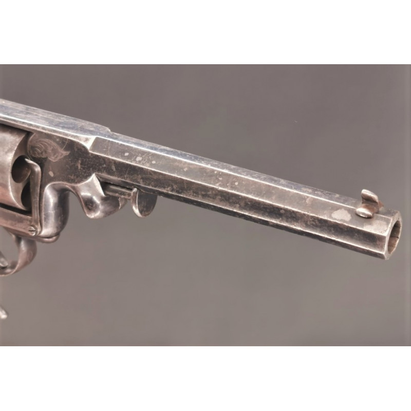 Armes de Poing REVOLVER TRANTER ADAMS PATENT 1856 à PERCUSSION DOUBLE ACTION CALIBRE 44 PN - GB XIXè {PRODUCT_REFERENCE} - 6