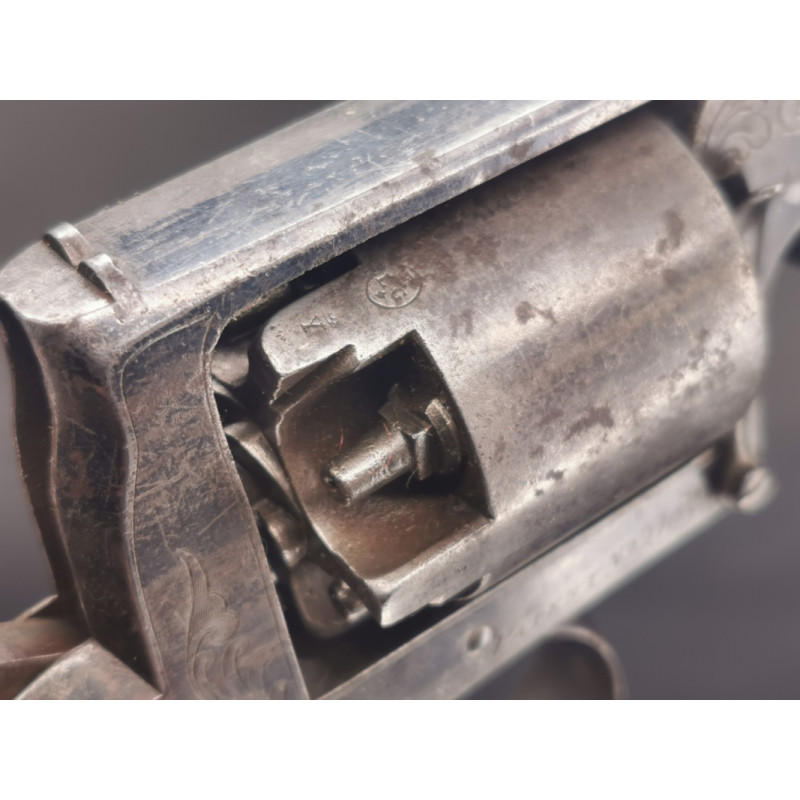 Handguns REVOLVER ADAMS TRANTER PATENT 1856 à PERCUSSION DOUBLE ACTION CALIBRE 44 PN - GB XIXè {PRODUCT_REFERENCE} - 5