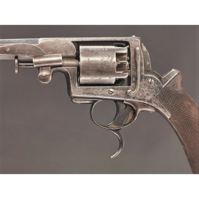 Handguns REVOLVER ADAMS TRANTER PATENT 1856 à PERCUSSION DOUBLE ACTION CALIBRE 44 PN - GB XIXè {PRODUCT_REFERENCE} - 3