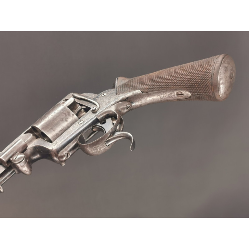 Handguns REVOLVER ADAMS TRANTER PATENT 1856 à PERCUSSION DOUBLE ACTION CALIBRE 44 PN - GB XIXè {PRODUCT_REFERENCE} - 10