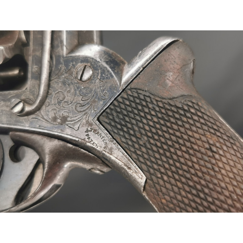 Handguns REVOLVER ADAMS TRANTER PATENT 1856 à PERCUSSION DOUBLE ACTION CALIBRE 44 PN - GB XIXè {PRODUCT_REFERENCE} - 9