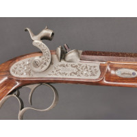 Armes de Poing COFFRET PAIRE PISTOLETS DE DUEL par AURY à SAINT ETIENNE  état neuf  - France XIXè {PRODUCT_REFERENCE} - 17