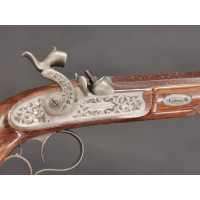 Armes de Poing COFFRET PAIRE PISTOLETS DE DUEL par AURY à SAINT ETIENNE  état neuf  - France XIXè {PRODUCT_REFERENCE} - 6