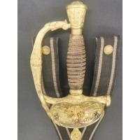 Armes Blanches UNIQUE EPEE DE LUXE A CISELURES MODELE 1817 POUDRES ET SALPETRES INGENIEUR GENERAL DE VARINE BOHANS 1922 - FRANCE