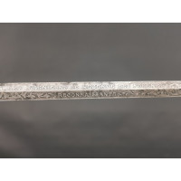Armes Blanches UNIQUE EPEE DE LUXE A CISELURES MODELE 1817 POUDRES ET SALPETRES INGENIEUR GENERAL DE VARINE BOHANS 1922 - FRANCE