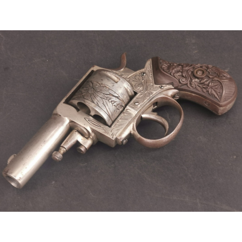Handguns REVOLVER BULL DOG CALIBRE 450 SIMPLE & DOUBLE ACTION ELG 1890 - BELGIQUE XIXè {PRODUCT_REFERENCE} - 2