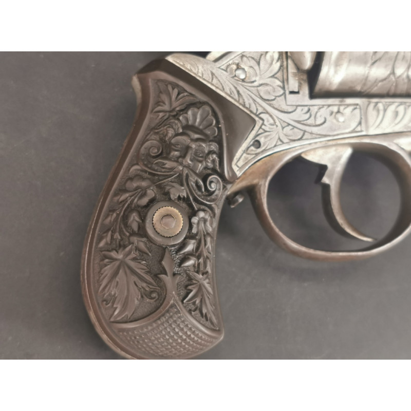 Handguns REVOLVER BULL DOG CALIBRE 450 SIMPLE & DOUBLE ACTION ELG 1890 - BELGIQUE XIXè {PRODUCT_REFERENCE} - 4