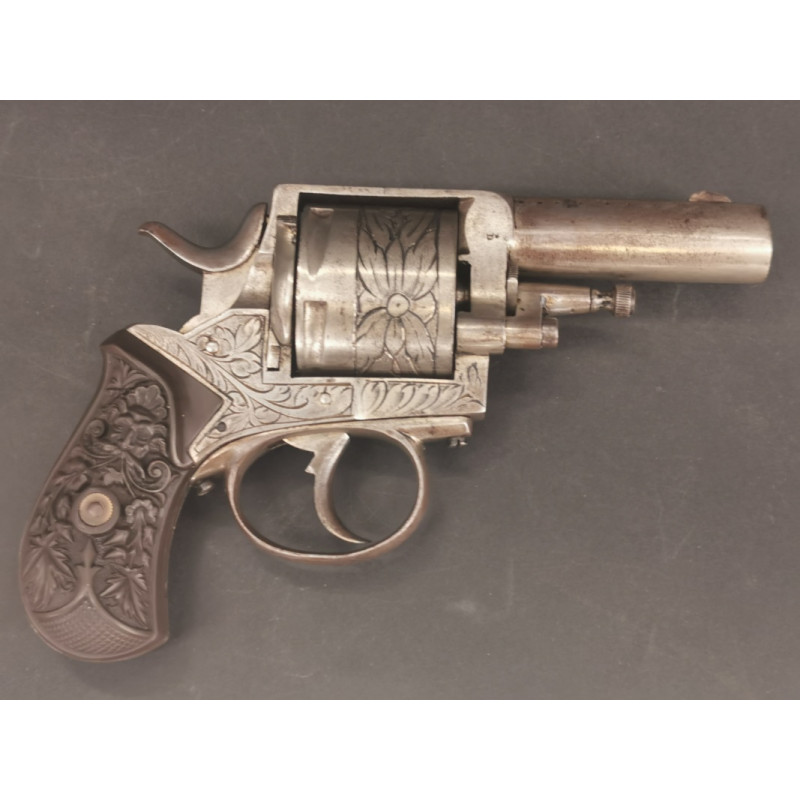 Handguns REVOLVER BULL DOG CALIBRE 450 SIMPLE & DOUBLE ACTION ELG 1890 - BELGIQUE XIXè {PRODUCT_REFERENCE} - 5