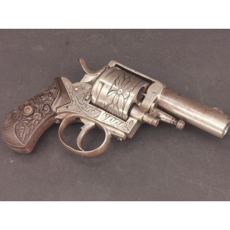 Handguns REVOLVER BULL DOG CALIBRE 450 SIMPLE & DOUBLE ACTION ELG 1890 - BELGIQUE XIXè {PRODUCT_REFERENCE} - 6